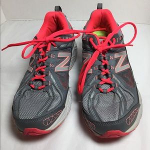 Women’s New Balance 510v2 Gray Pink Trail Size 11